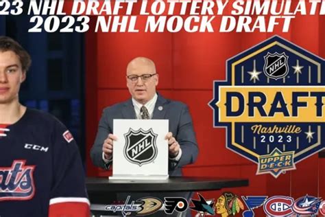 loterie nhl 2023|simulateur loterie lnh 2023.